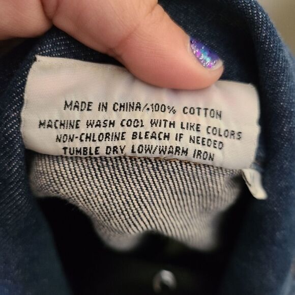 Children's Art Project Denim Jacket - Picture 6 of 8